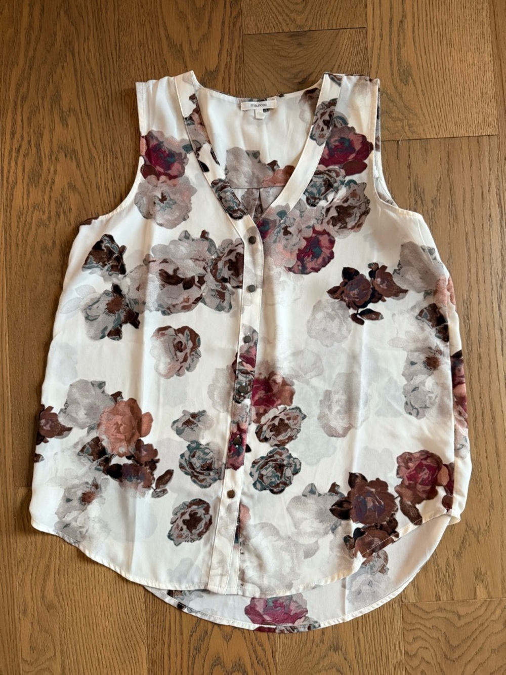 Maurice’s Sleeveless Floral Blouse